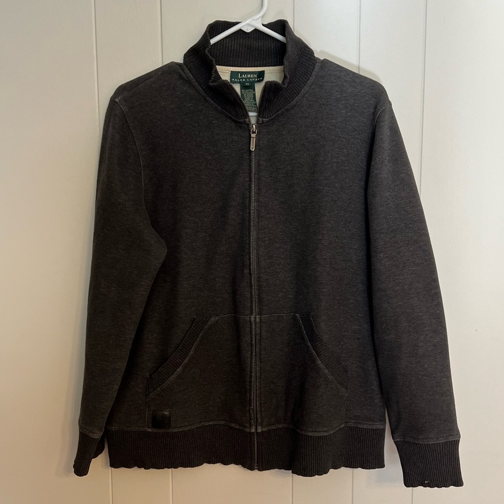 Lauren, Ralph Lauren, full zip light sweatshirt size‎ M